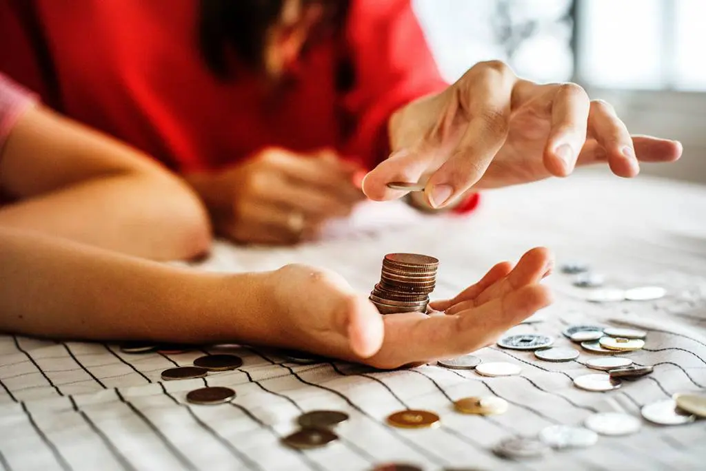 Checking hiding spots for cash and valuables before moving out